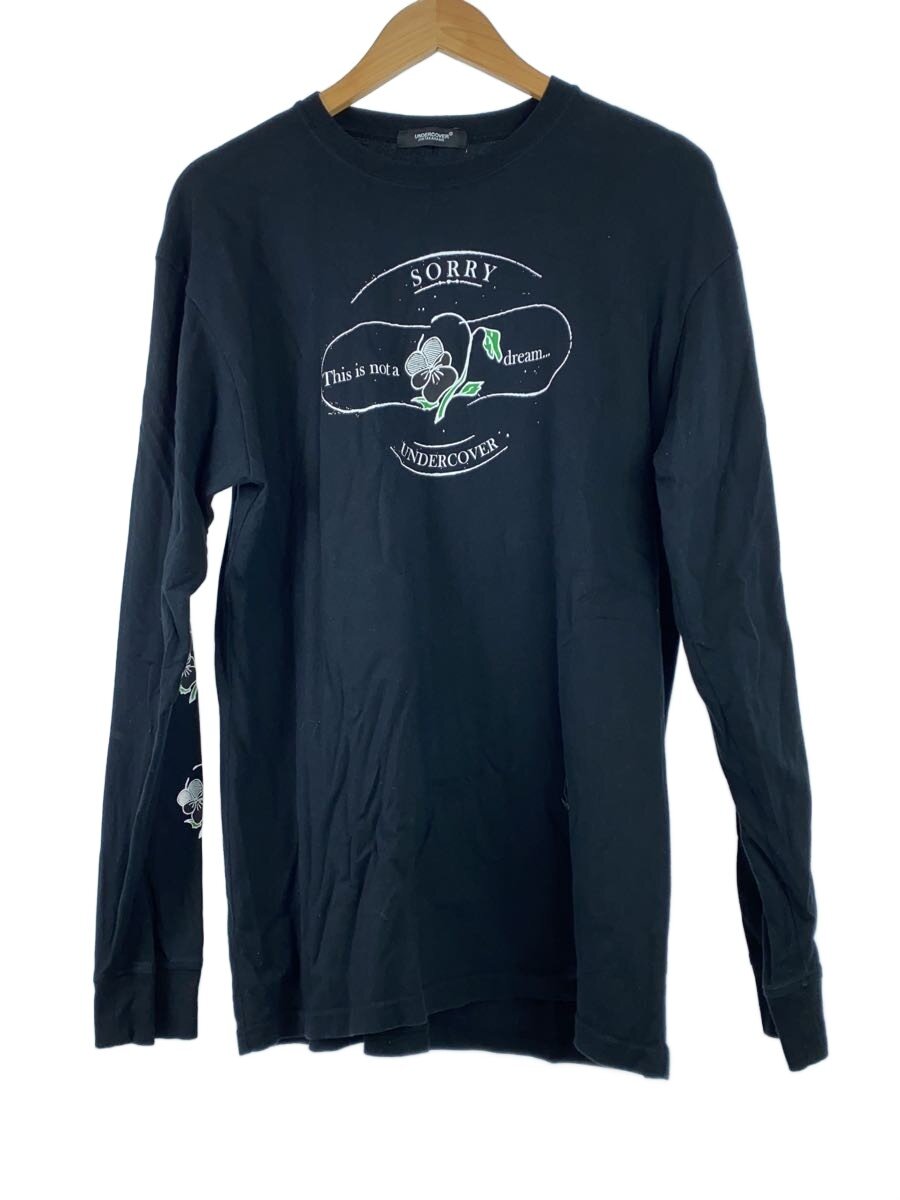 【中古】UNDERCOVER◆長袖プルオーバー/3/綿織物/BLK/UC1E4892-1【メンズウェア】