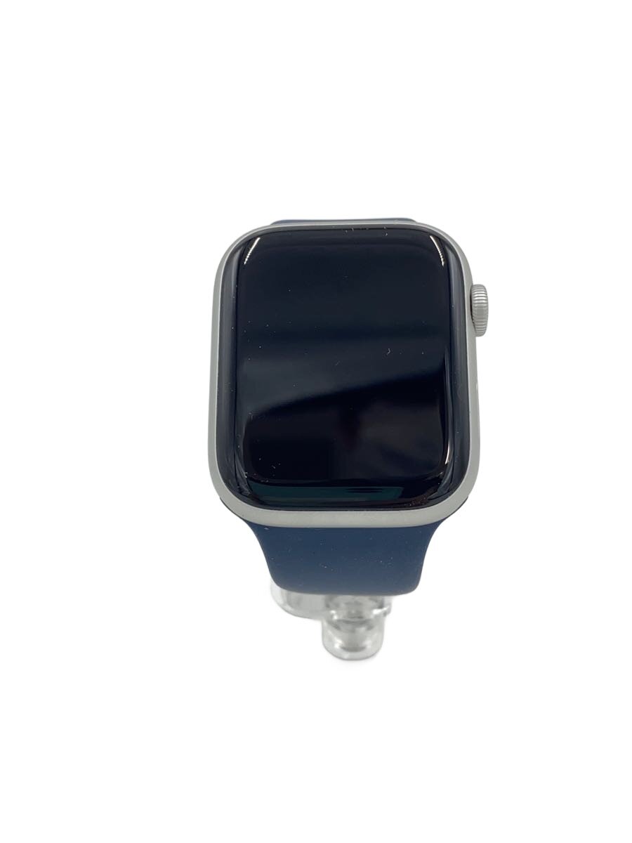 【中古】Apple◆スマートウォッチ/デジタル/天然ゴム/BLK/NVY/MR9D3J/A【A2980】◎【服飾雑貨他】