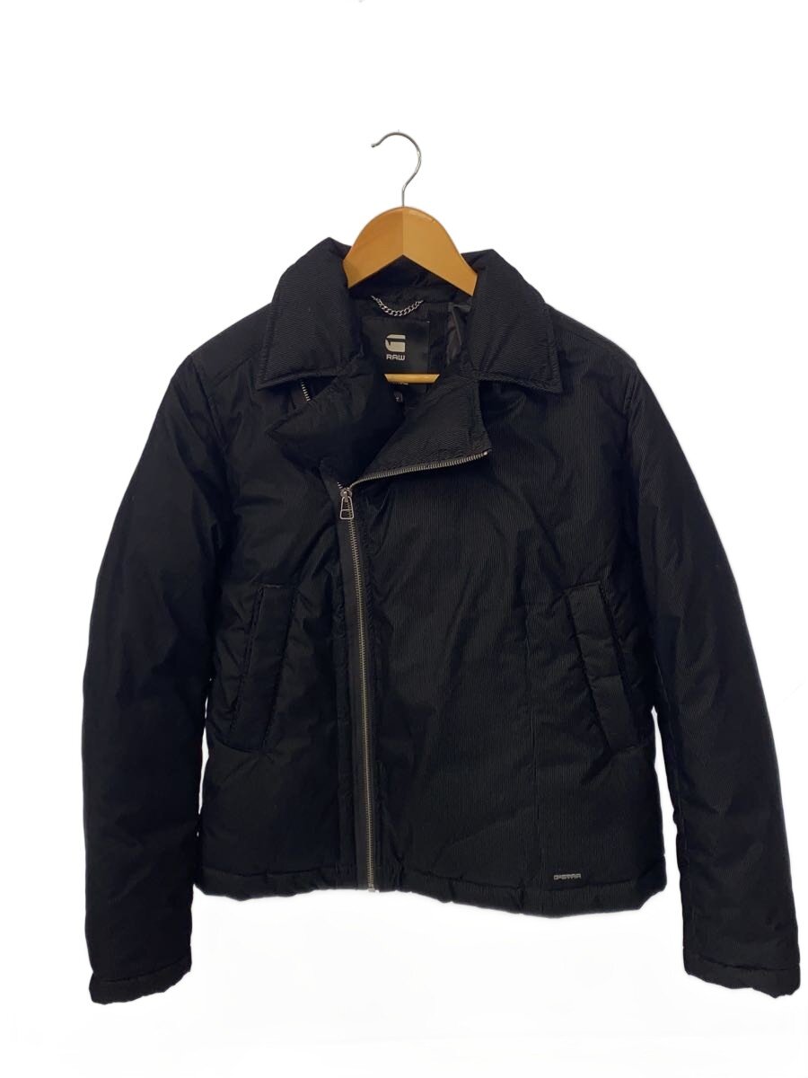 【中古】G-STAR RAW◆Perfecto Puffer/パファーライダースジャケット/S/BLK/D25279-C441-G903【レディース御召しもの】