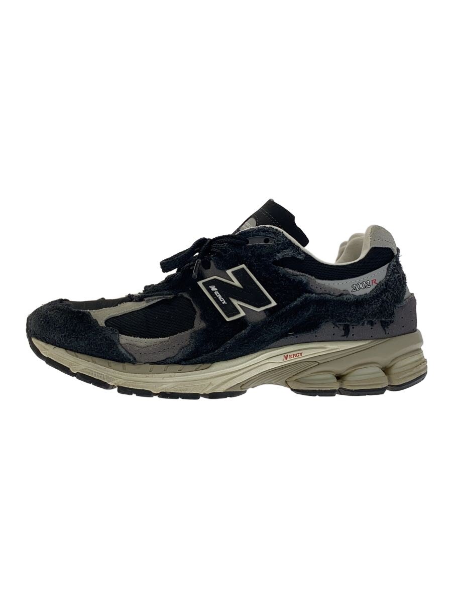 【中古】NEW BALANCE◆M2002/黒いこと/27.5糎/BLK//【シューズ】