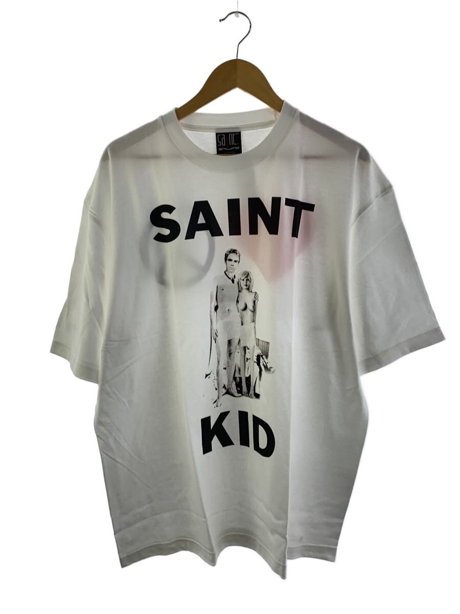【中古】SAINT MICHAEL◆Tシャツ/XL/コットン/WHT/プリント/SM-A23-0000-C31/THE KID LAROI【メンズウェア】｜2ｎｄ STREET 店