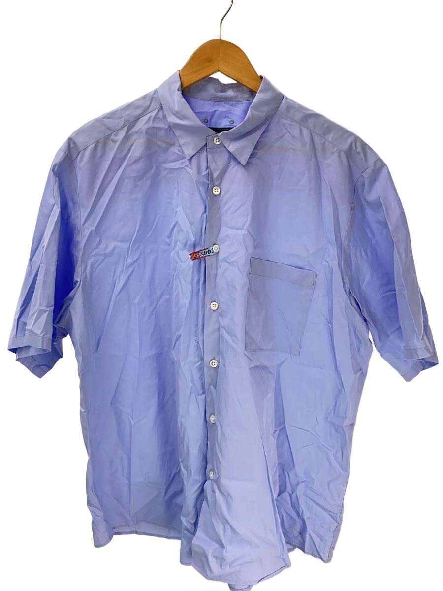 【中古】SOPHNET.◆半袖プルオーバー/S/綿織物/BLU/無地/soph-230056/S/S BAGGY SHIRT【メンズウェア】