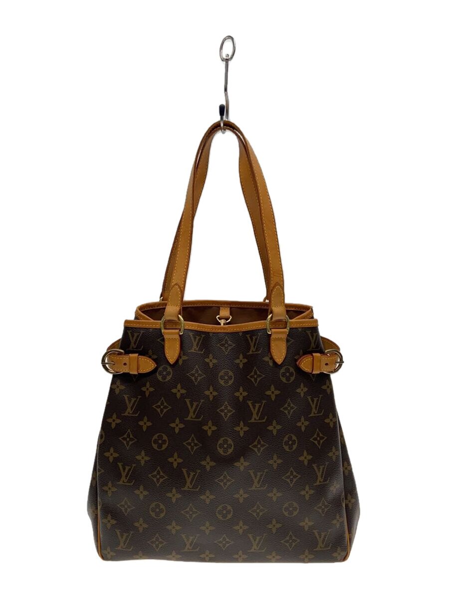 【中古】LOUIS VUITTON◆バティニョール・ヴェルティカル_モノグラム・キャンバス_BRW/PVC/BRW//【バッグ】｜2ｎｄ STREET 店