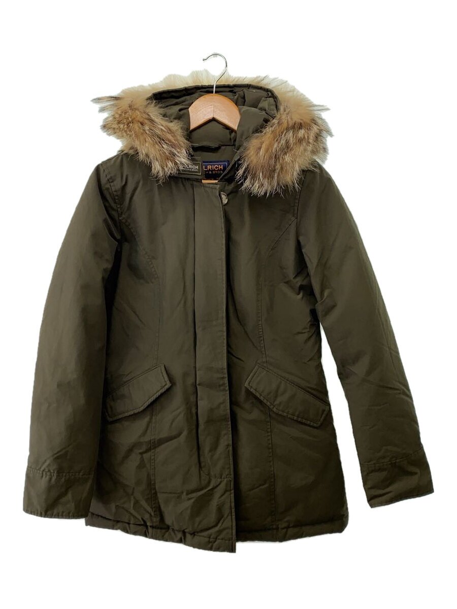【中古】Woolrich◆ダウンジャケット/S/コットン/KHK/WW1446【レディースウェア】|2nd STREET 店