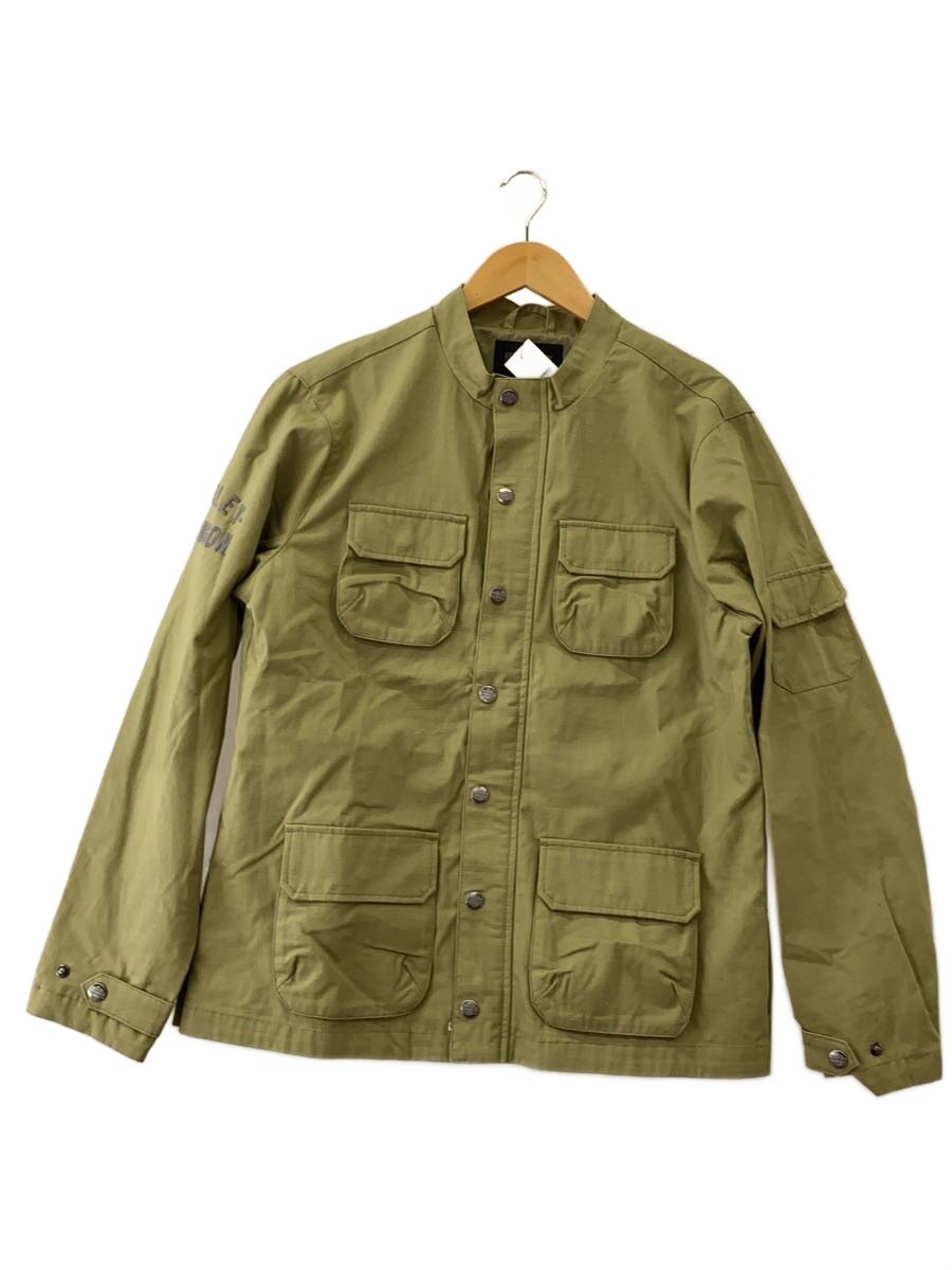 【中古】HARLEY DAVIDSON◆上衣/M/綿織物/KHK/無地//【メンズウェア】