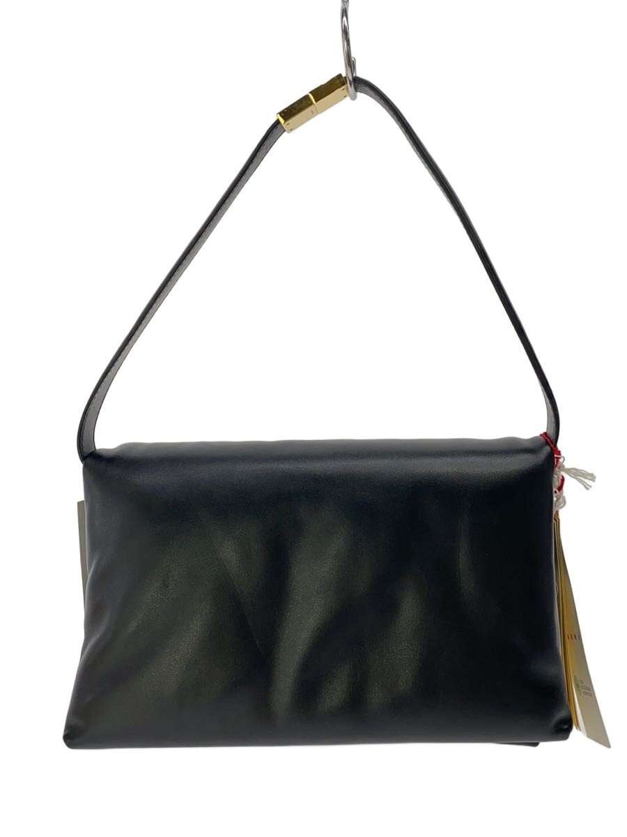 【中古】MARNI◆ショルダーバッグ/牛皮/BLK/無地/SBMP0139UO【御徒面子】