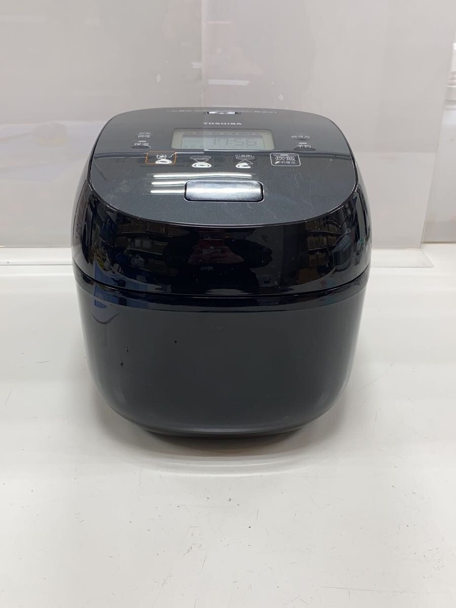 【中古】TOSHIBA◆炊飯器 RC-10RWA(K)【家電・視覚性・オーディオ】