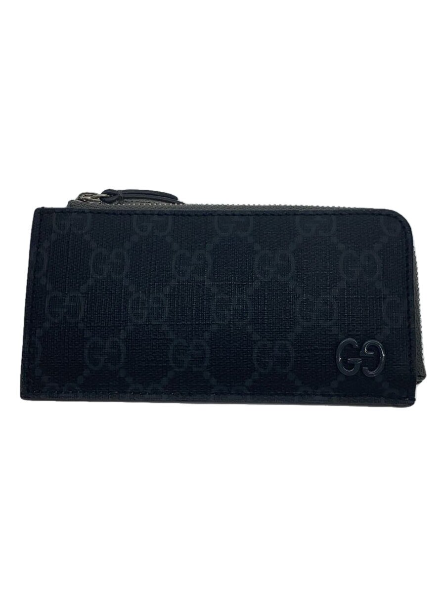 【中古】GUCCI◆コインケース/PVC/BLK/総柄/メンズ/795233【服飾雑貨他】