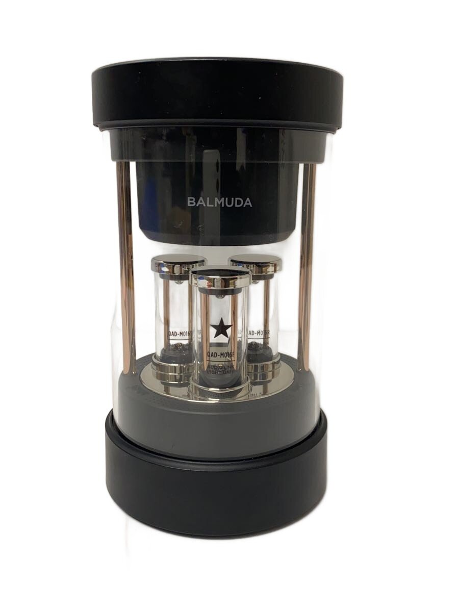 【中古】BALMUDA◆Bluetoothスピーカー M01A-BK【家電・ビジュアル・オーディオ】