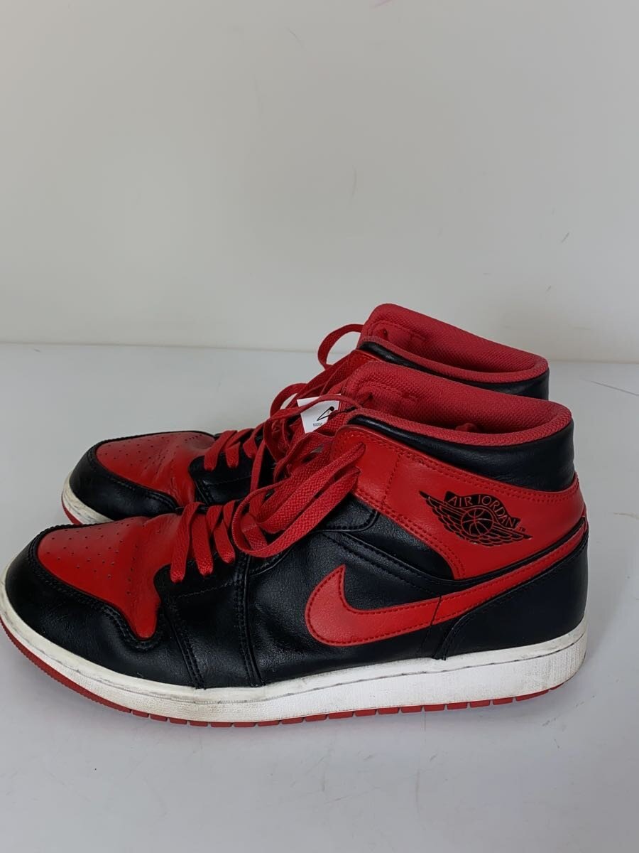 【中古】NIKE◆AIR JORDAN 1 MID_エア ジョーダン 1 ミッド/28.5cm/BLK【シューズ】｜2ｎｄ STREET 店