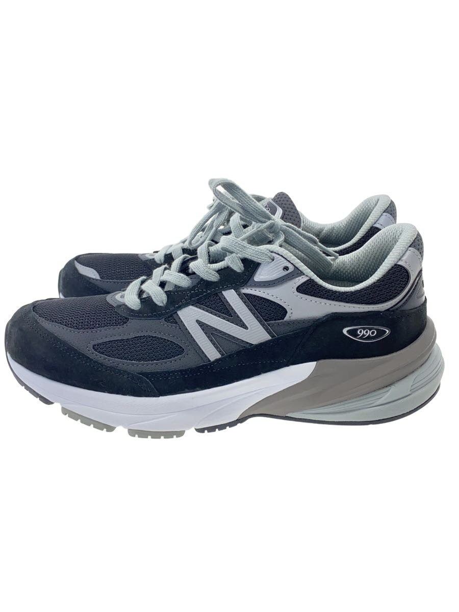 【中古】NEW BALANCE◆M990/黒いこと/25.5珊/BLK//【シューズ】