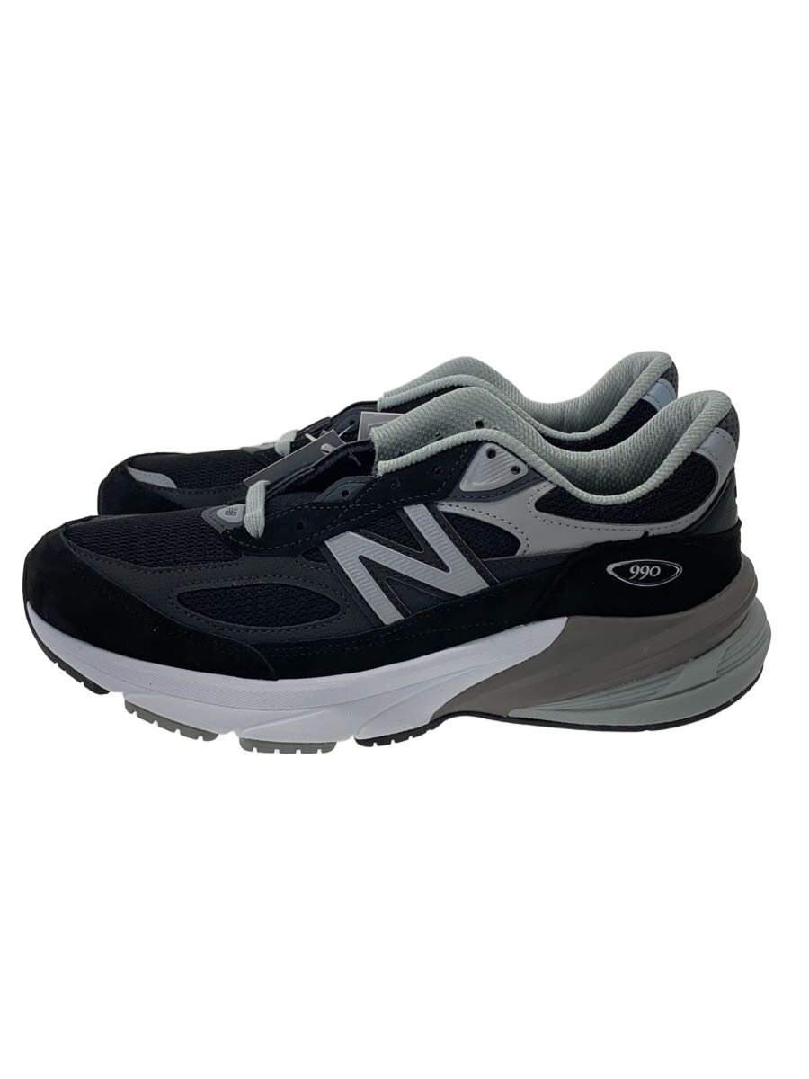 【中古】NEW BALANCE◆M990/黒いこと/25.5珊/BLK//【シューズ】