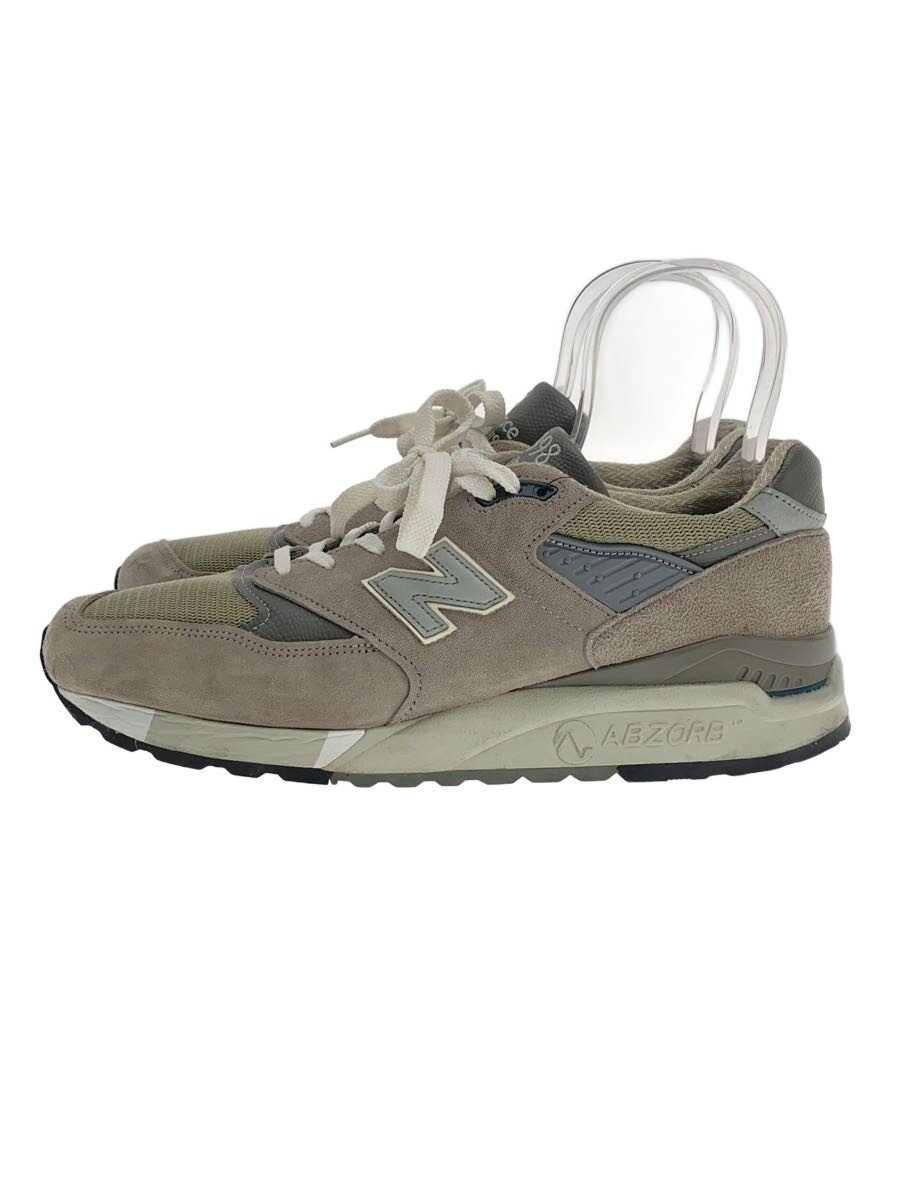 【中古】NEW BALANCE◆NEW BALANCE ニュー平衡にする/M998/29糎/GRY【シューズ】