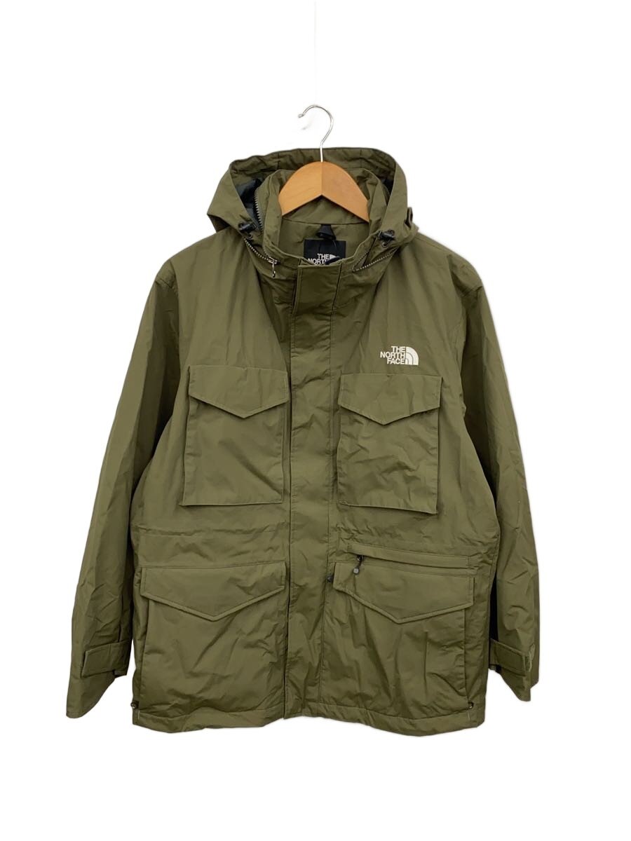 【中古】THE NORTH FACE◆WP FIELD JACKET_ウォータープルーフフィールドジャケット/M/ナイロン/KHK【メンズウェア】