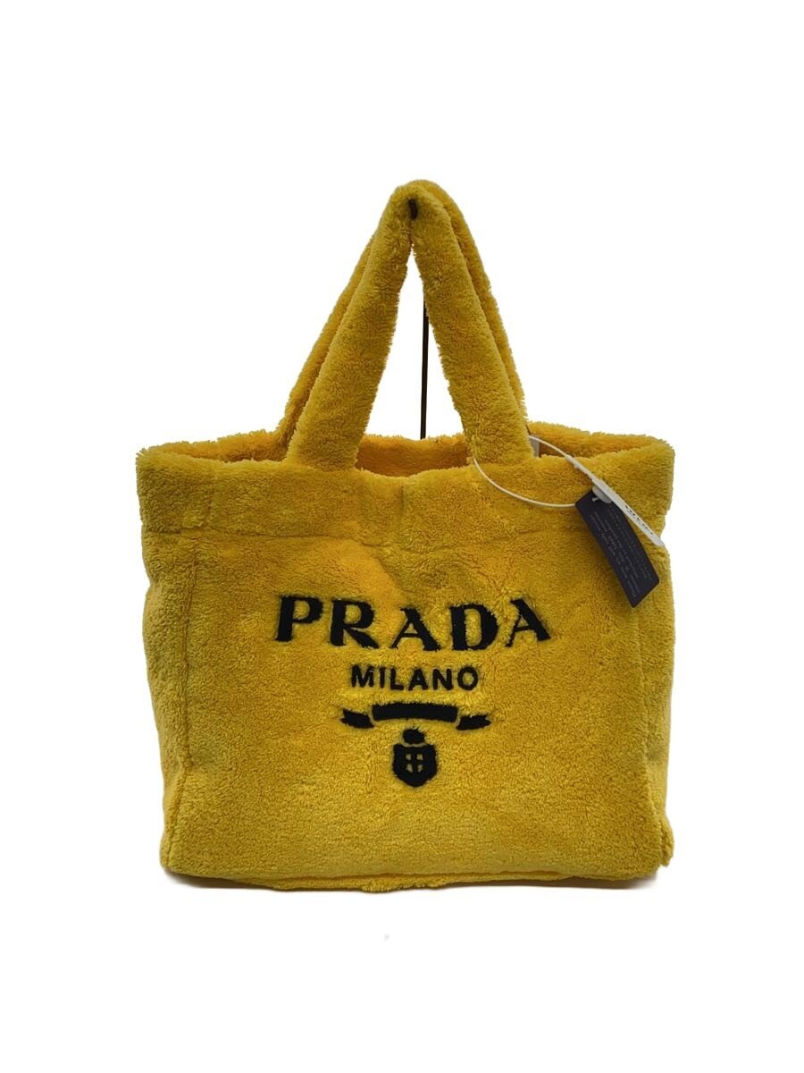 【中古】PRADA◆トートバッグ/--/YLW【バッグ】|2nd STREET 店