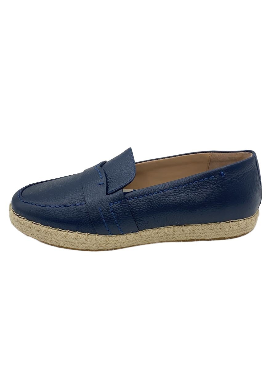 【中古】COLE HAAN◆置き目毛皮/23糎/NVY/なめし革/W29629【シューズ】