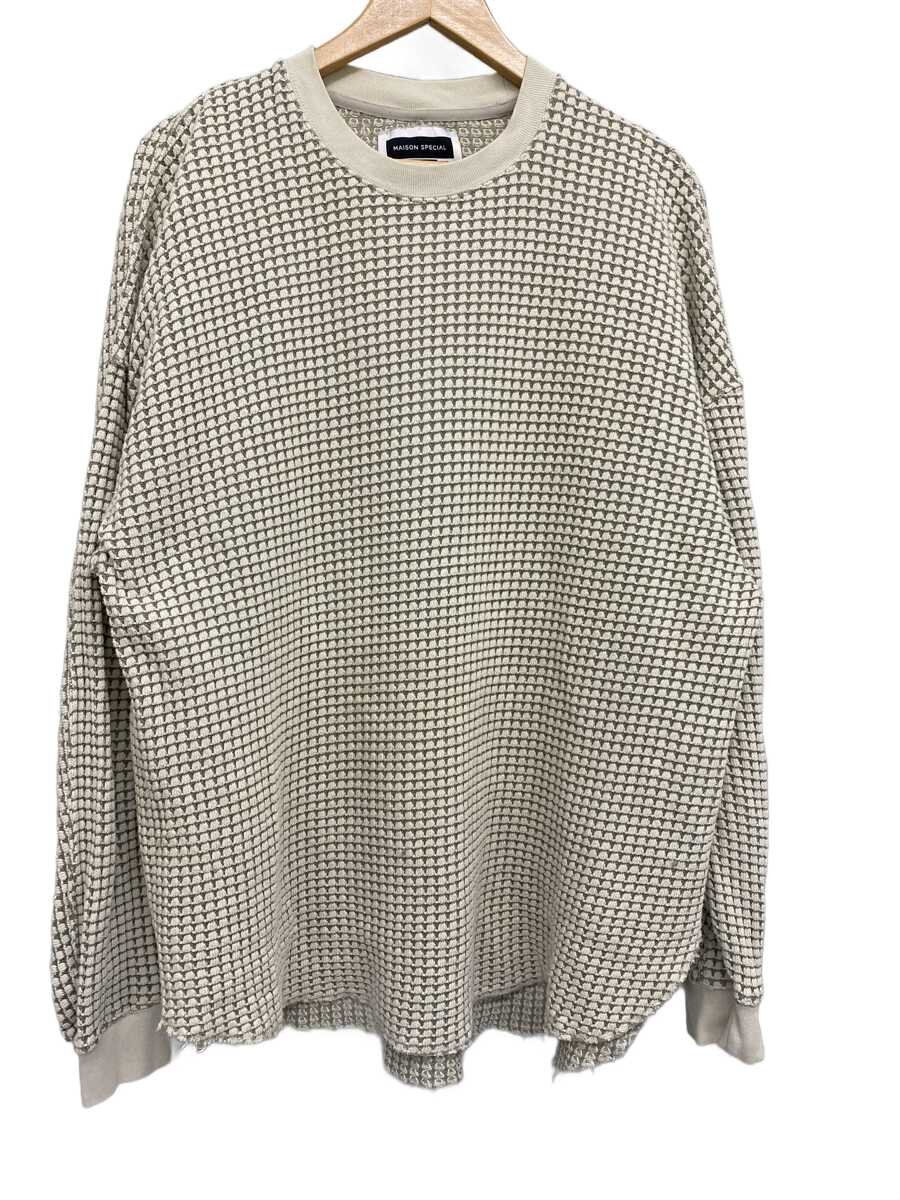 【中古】MAISON SPECIAL◆カットソー/2/綿織物/11222411305//【メンズウェア】