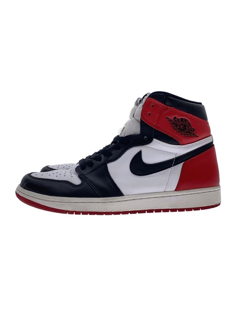 【中古】NIKE◆AIR JORDAN 1 RETRO HIGH OG/エアジョーダン1レトロハイ/ホワイト/28.5cm/WHT//【シューズ】｜2ｎｄ STREET 店