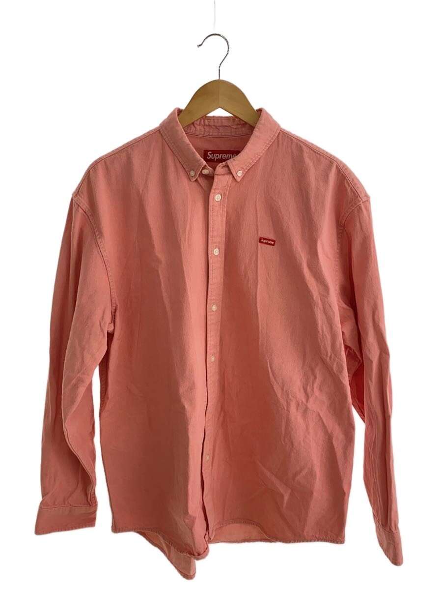 【中古】Supreme◆25SS/Small Box Denim Shirt/L/ジーンズ/サクラ色【メンズウェア】