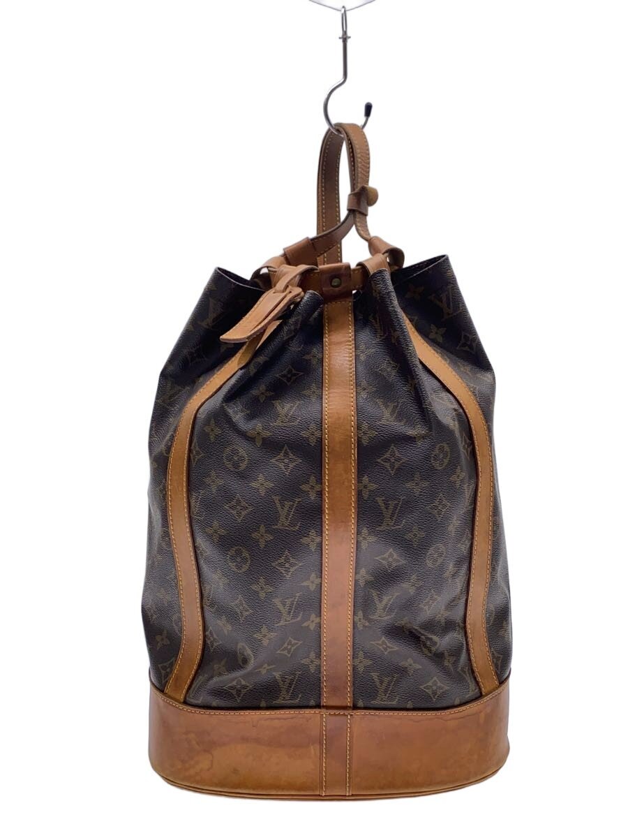 【中古】LOUIS VUITTON◆ランドネGM_モノグラム・キャンバス/PVC/BRW【バッグ】|2nd STREET 店
