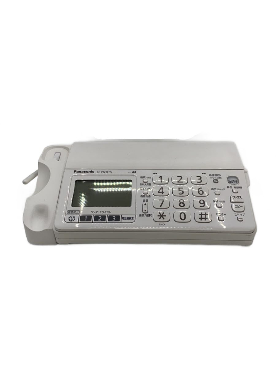 【中古】Panasonic◆FAX電話 おたっくす KX-PZ210DL-W//【家電・ビジュアル・オーディオ】｜2ｎｄ STREET 店