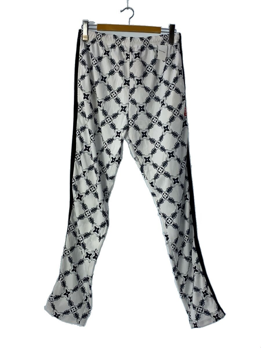 【中古】buttstain◆ゴキブリ/コックローチ/サイドライン/トラックパンツ/ボトム/ホワイト/総柄【メンズウェア】｜2ｎｄ STREET 店