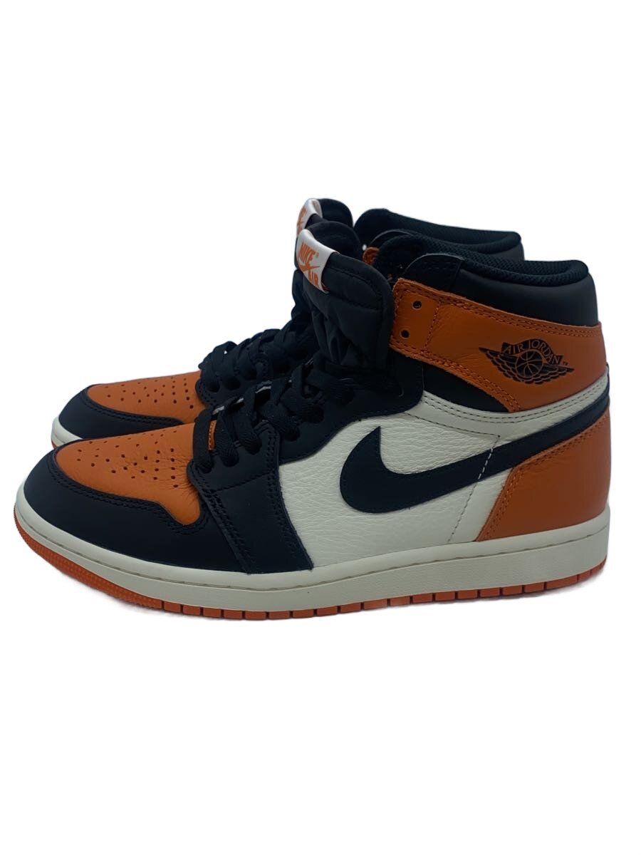 【中古】NIKE◆ハイカットスニーカー_DZ5485-008/26.5糎/ORN【シューズ】