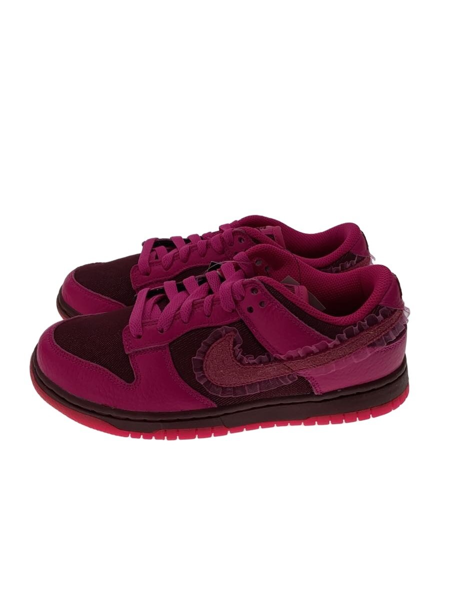 【中古】NIKE◆DUNK LOW_ダンク 置き目/23.5珊/さくら色/曳き船付き添い人【シューズ】