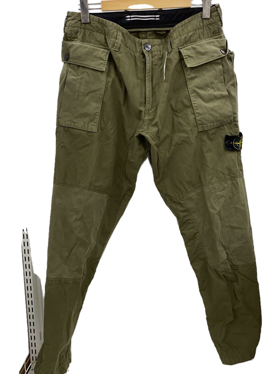 【中古】STONE ISLAND◆カーゴパンツ/34/コットン/GRN/無地/LOTB-19-58020/SWITCHING CARGO TROU//【メンズウェア】|2nd STREET 店