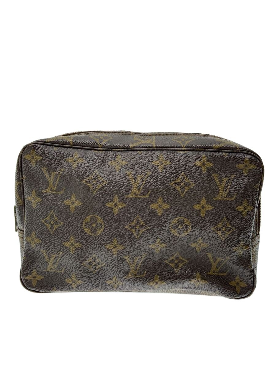 【中古】LOUIS VUITTON◆ハンドバック/--/BRW/総柄【御徒面子】