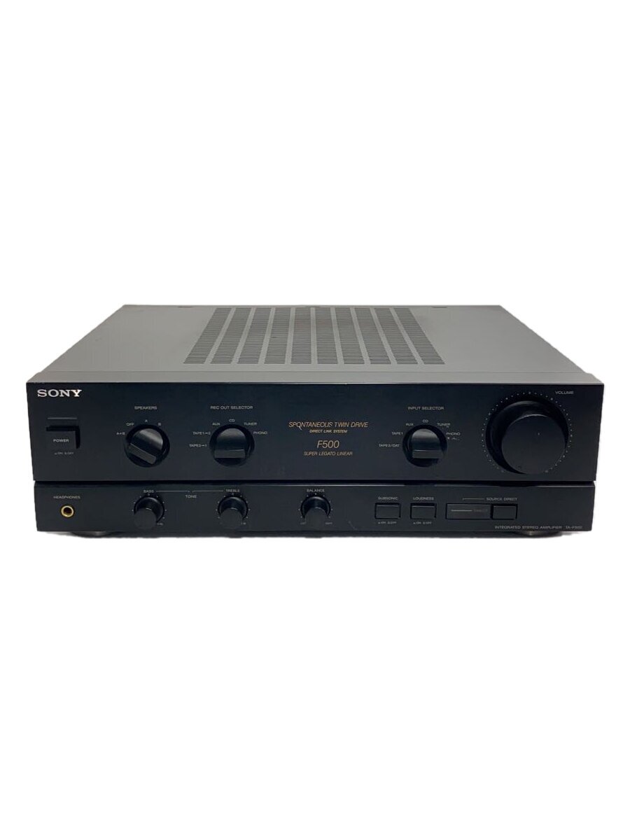 【中古】SONY◆ソニー/アンプリファイアー/TA-F500【家電・視覚性・オーディオ】 オーディオ-TV・オーディオ・カメラ
