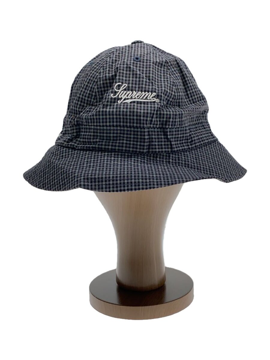 【中古】Supreme◆井戸釣瓶かぶり笠/--/ポリエステル/薄墨色/照合のしるし/メンズ【服飾雑貨他】