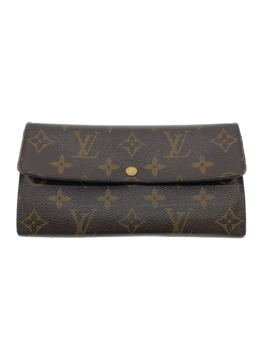 【中古】LOUIS VUITTON◆3)ポシェット・ポルト・モネ・クレディ_モノグラム・キャンバス/PVC/BRW/レディース【服飾雑貨他】｜2ｎｄ STREET 店 8,512円