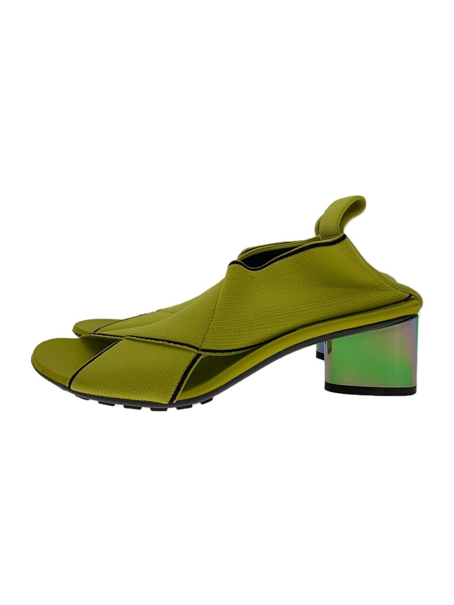 【中古】BOTTEGA VENETA◆フレックス/サンダル/36/YLW/傷汚れた状態有【シューズ】