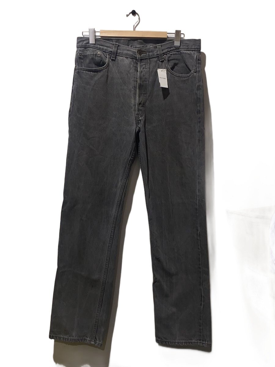 【中古】Levi’s◆90s～/501/先染め/黒いことジーンズ/36/GRY//【メンズウェア】