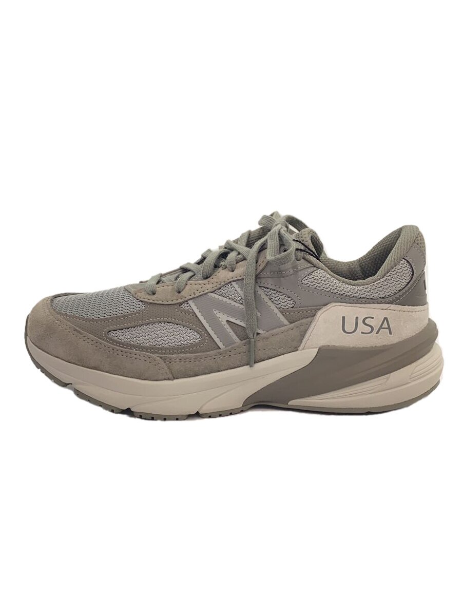 【中古】NEW BALANCE◆M990/薄墨色/27珊/GRY/USA製/×WTAPS/M990WT6【シューズ】