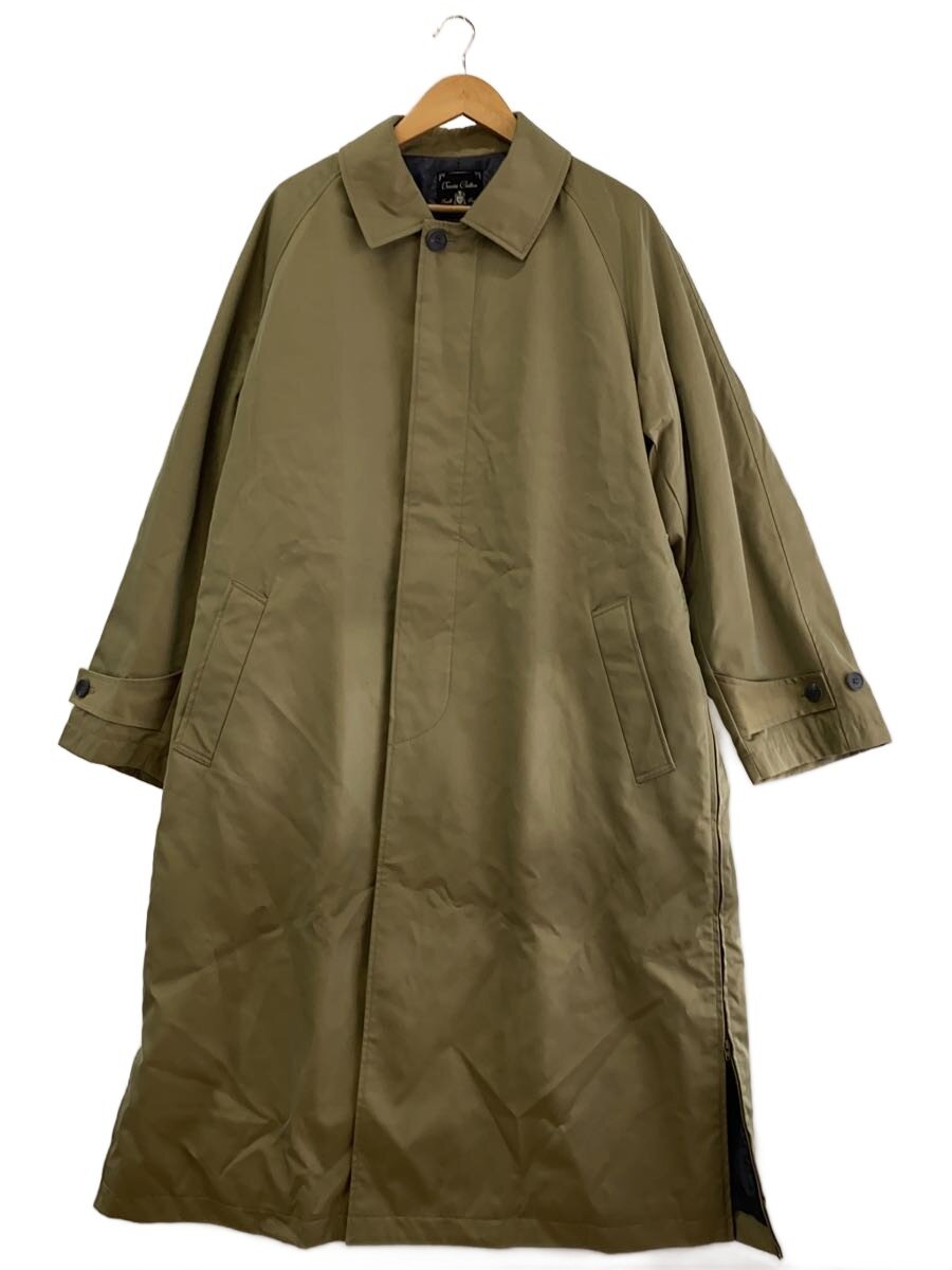 【中古】MAISON SPECIAL◆ステンカラー厚地の外套/2/綿織物/GRN/11242161209【メンズウェア】