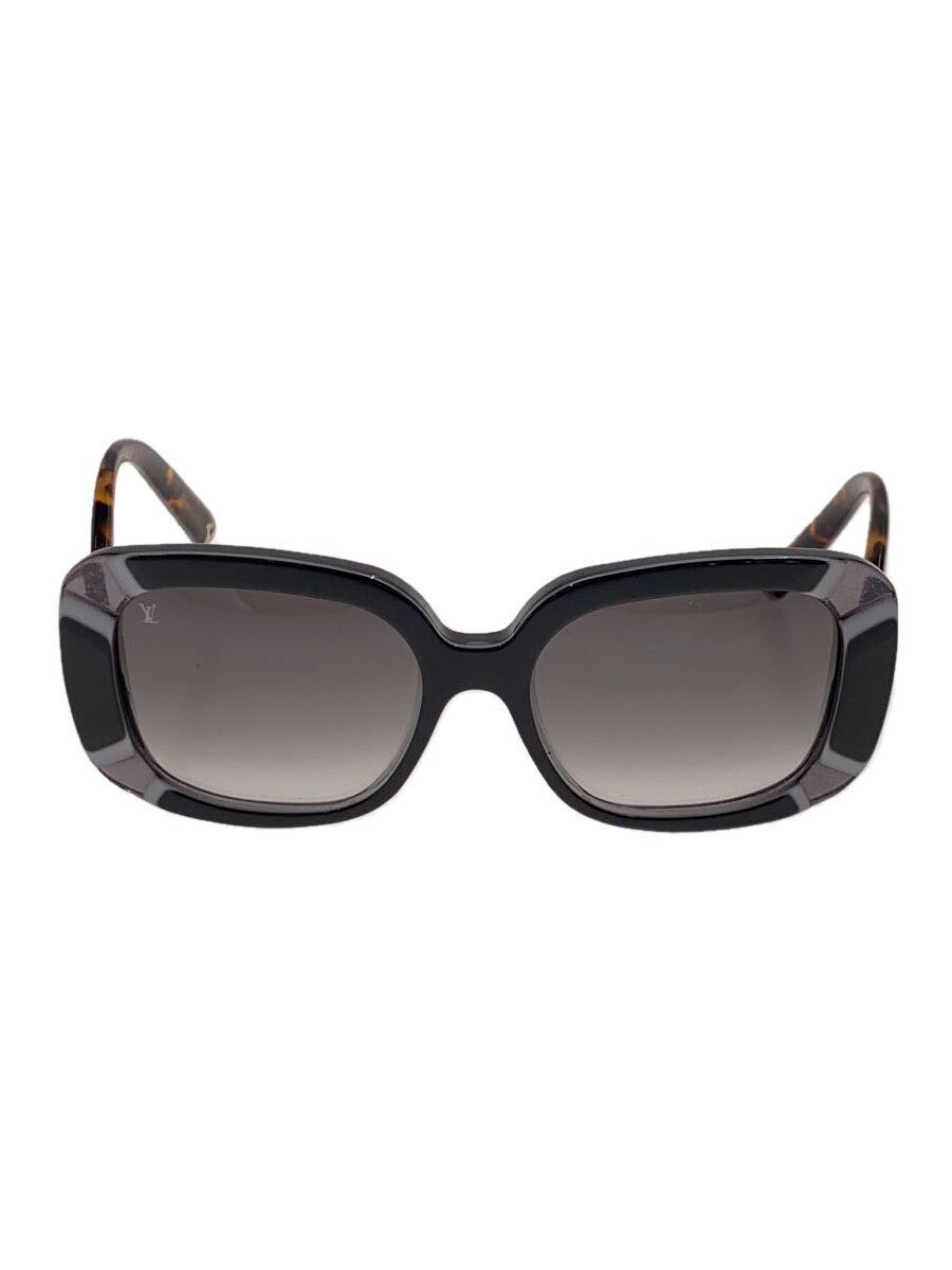 【中古】LOUIS VUITTON◆ZO482W/55□17/ハンドメイト/サングラス/ブラック/グレーカラーレンズ/レディース【服飾雑貨他】｜2ｎｄ STREET 店