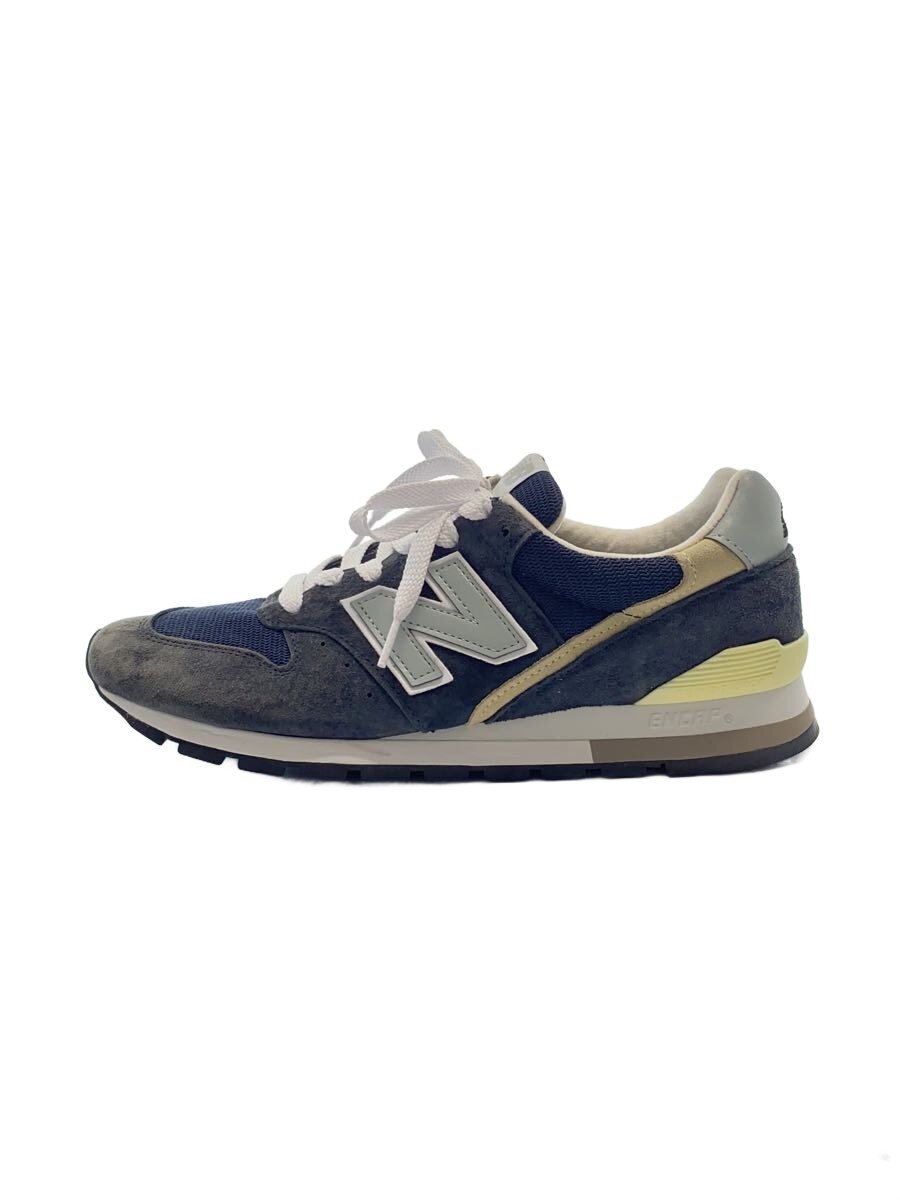 【中古】NEW BALANCE◆U996NV/ローカットスニーカー/28糎/スウェード/米国海軍//【シューズ】