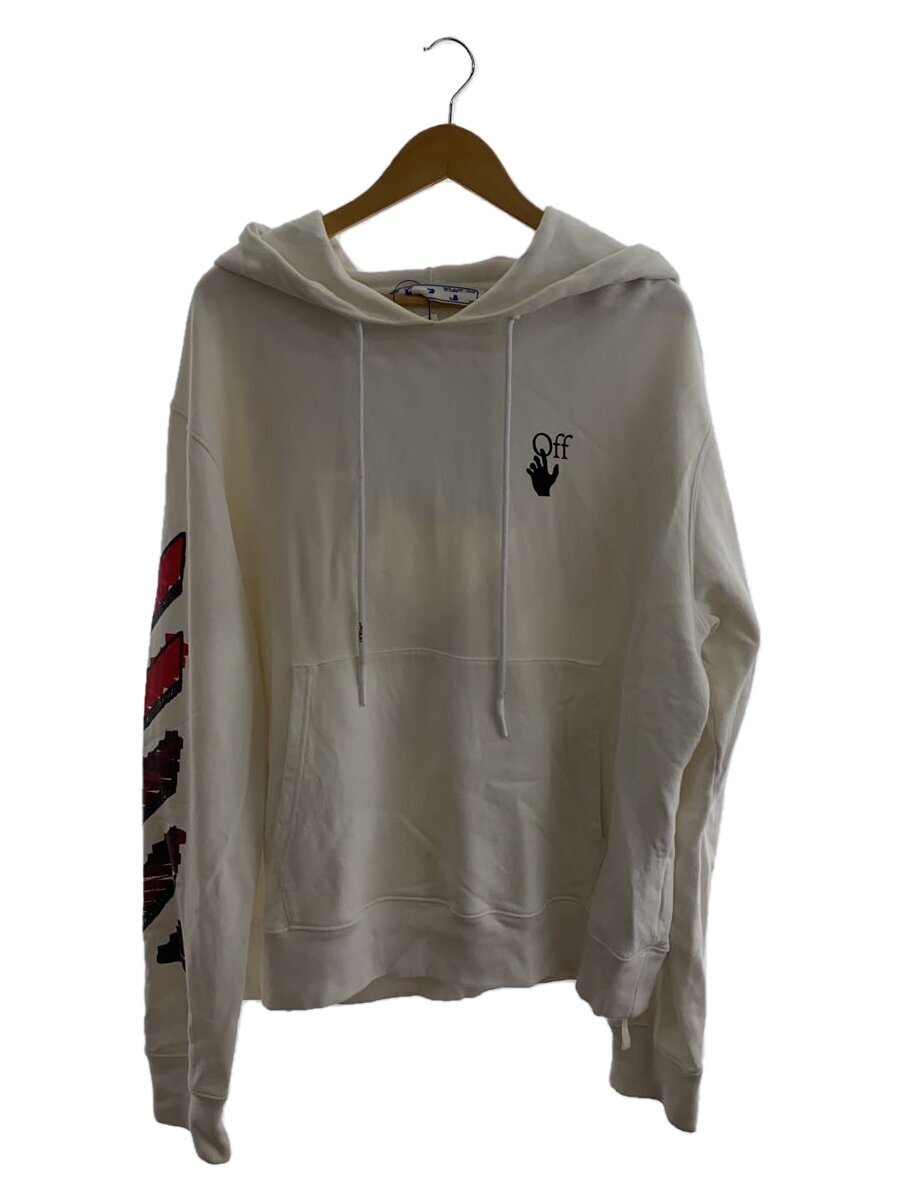 【中古】OFF-WHITE◆21SS/MARKER SLIM HOODIE/XXL/コットン/WHT/OMBB034R21FLE003【メンズウェア】｜2ｎｄ STREET 店