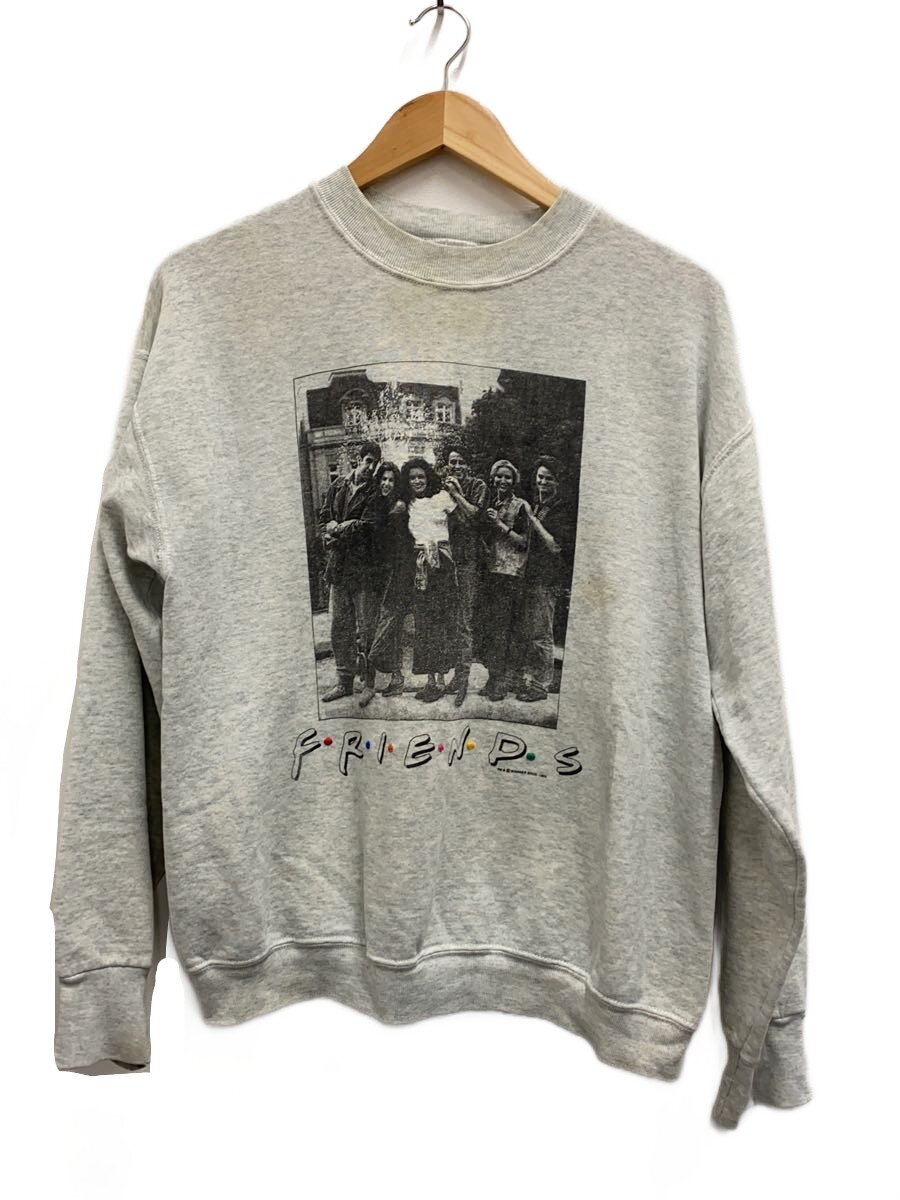 【中古】FRUIT OF THE LOOM◆90s/FRIENDS/汗水/L/綿織物/GRY【メンズウェア】