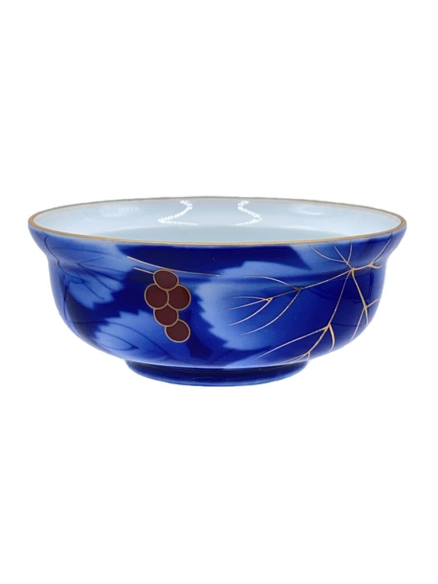 【中古】深川製磁◆小鉢/5点セット/BLU/有田焼/瑠璃葡萄【キッチン用品】