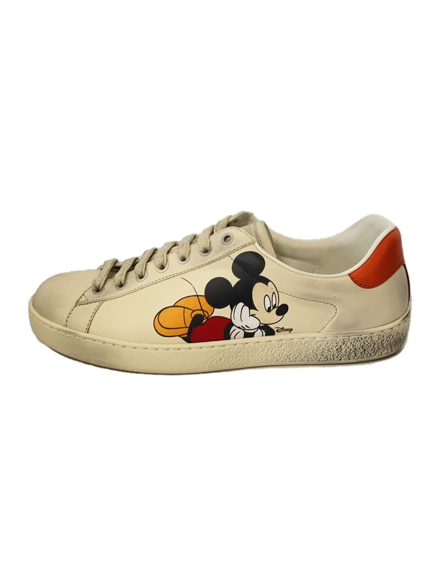 【中古】GUCCI◆ローカットスニーカー/US6/WHT/603697【シューズ】