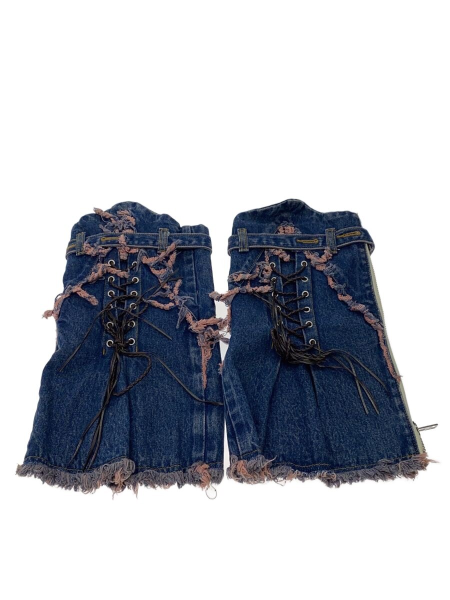 【中古】JUN NAKAYAMA◆FW24/WESTERN LEG COVER/服飾雑貨/綿織物/IDG/メンズ【服飾雑貨他】