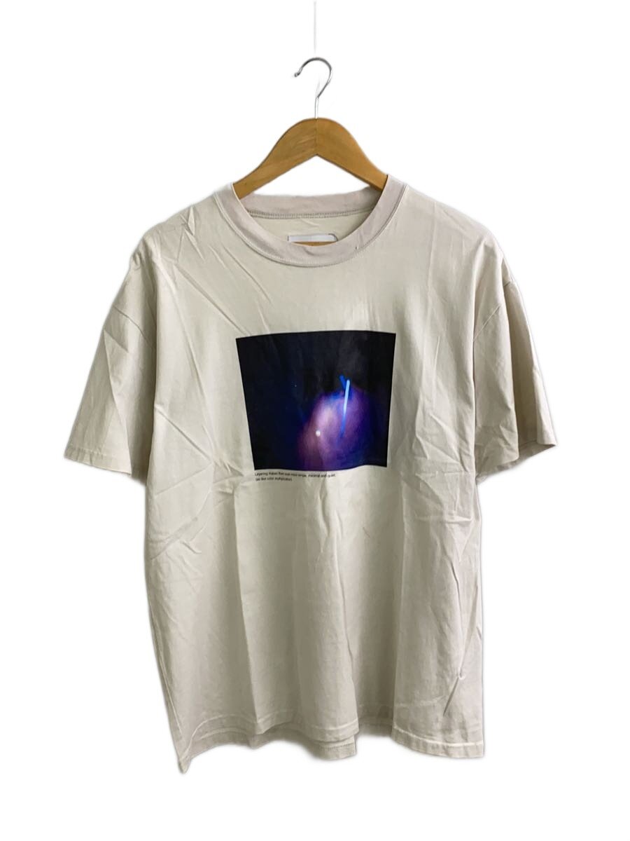 【中古】stein◆プルオーバー/S/PRINT TEE/ベージュ/刷り上げる/ST.877/シュタイン【メンズウェア】