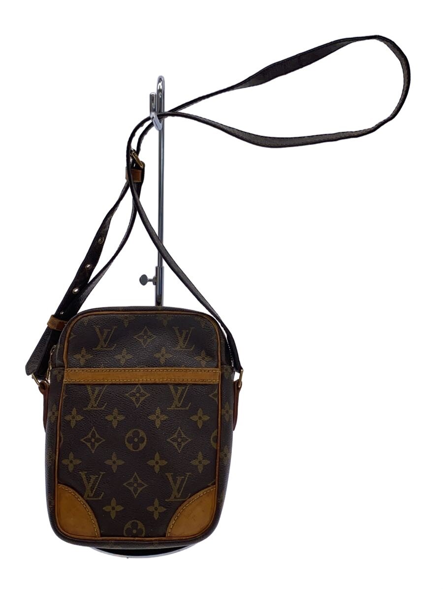 【中古】LOUIS VUITTON◆2)ダヌーブ_モノグラム・帆布/PVC/BRW【御徒面子】