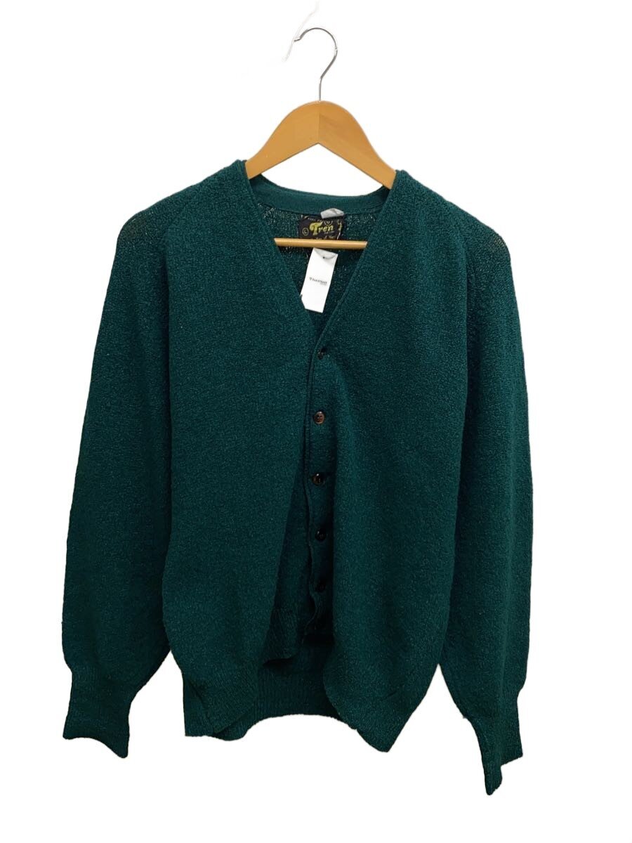 【中古】60-70s頃/Trend/ジレー(薄っぺら)/L/ポリエステル/緑であること/無地【メンズウェア】