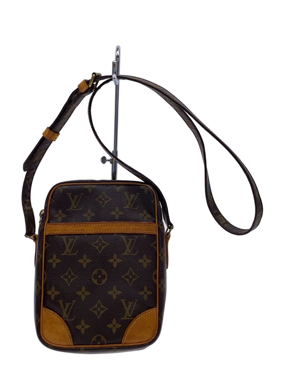 【中古】LOUIS VUITTON◆2)ダヌーブ_モノグラム・帆布/PVC/BRW【御徒面子】