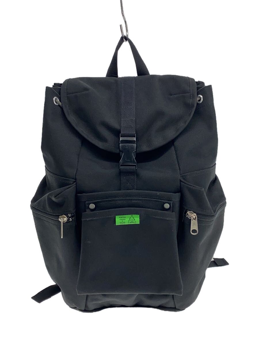【中古】PORTER◆背嚢/--/BLK/無地/3131【御徒面子】