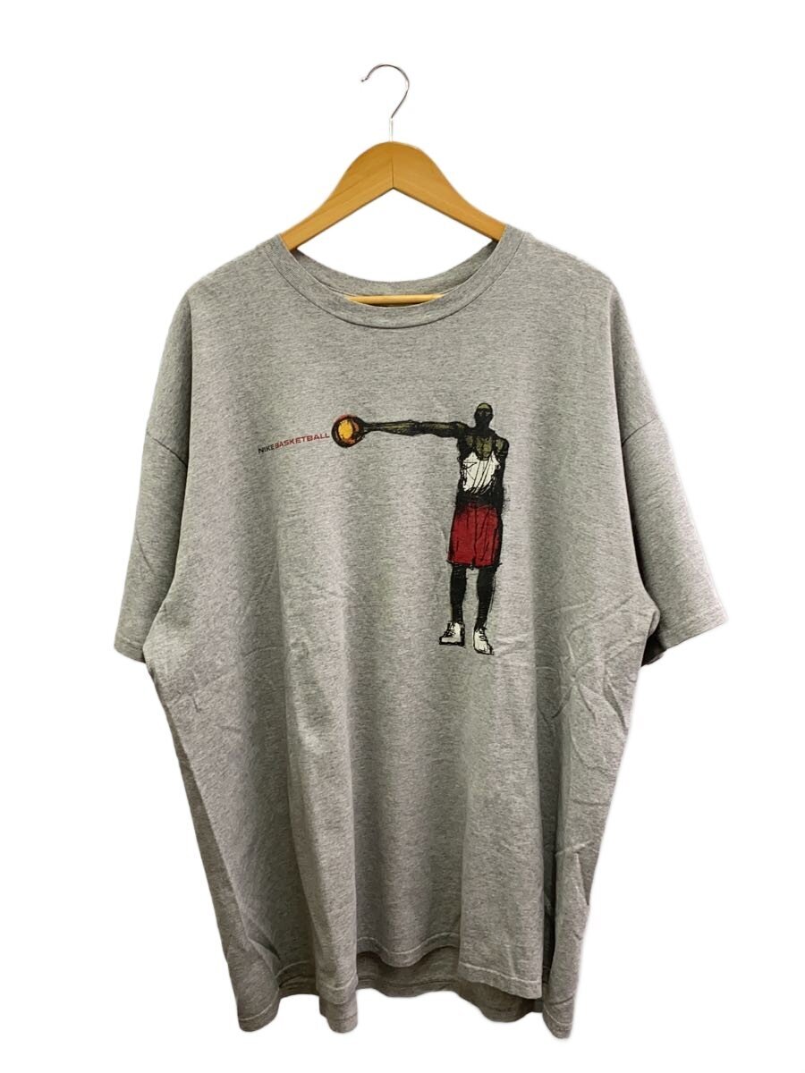 【中古】NIKE◆プルオーバー/XXL/綿織物/GRY/メキシコ合衆国製/BASKETBALL【メンズウェア】